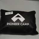 Pioneer Camp Mens Lightweight Packable Puffer Jacket Winter Insulated Puffy Coat Water Repellent Warm Quilted Jackets Travel (Large, Black)