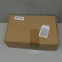 100 Pcs Frosted Plastic Gift Bags with Handles for Small Business Clear Shopping Bags with Cardboard Bottom,4 Sizes