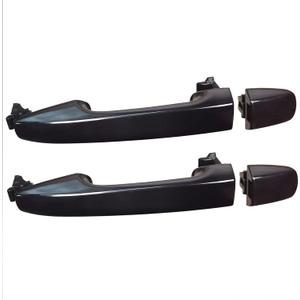 Lcyolada 2Pcs Rear Sliding Door Handle for Toyota Sienna 2011 2012 2013 2014 2015 2016, Rear Left Driver & Right Passenger Side Replace# 6923008040C0, Black