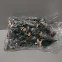 30pcs Tiny Christmas Trees for Christmas Decorations, Mini Artificial Christmas Tree Small with Snowflakes Bottle Brush Trees for Christmas Decor Party Home Table Top Winter Crafts Decorations