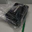 Black Shower Caddy Portable: Plastic Bathroom Caddy Organizer with Handle and Holes, Cleaning Caddy, Hard Shower Basket Storage Tote for Toiletry, College Dorm Room Essentials for Men