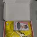 Yellow Wig with Bangs Short Bob Wavy Wig for Women Shoulder Length Loose Wavy Synthetic Colorful Bob Wigs for Girl Costume Cosplay Wig