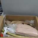 7.2FT, 6FT Wedding Arch Stand and Matching Cameo Brown Spandex Fitted Arch Backdrop Cover Set, Round Top Chiara Backdrop Stands and Covers for Birthday Party Baby Shower Arch Decor (Cameo Brown)