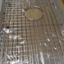 Serene Valley Sink Bottom Grid 29-1/2" X 15-9/16", Centered Drain with Corner Radius 3/8", Sink Protector NDG3016C