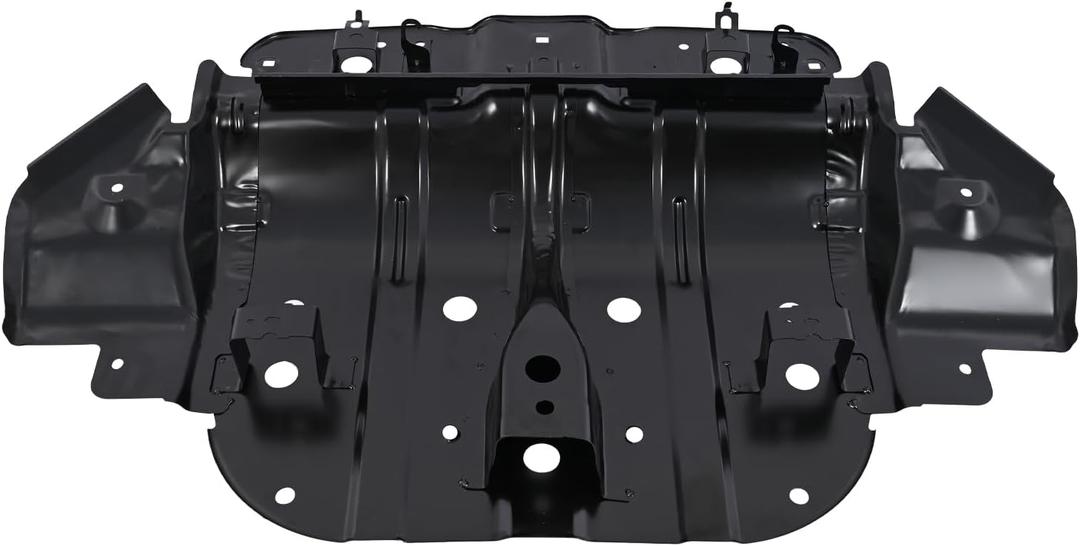 Engine Skid Plate Splash Shield Guard Compatible with Toyota Tundra 2007-2019 Sequoia 2008-2022 Front Lower Radiator Support Cover Replace 51410-0C010 514100C010 TO1228243