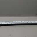 100% Blackout PVC Light Blocking Strips for Window Shades and Blinds, Block Light Along The Sides of Blackout Blinds, Easy to Install. (White 58" 4pc), 1.6 inches x 58 inches