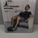 KNQZE Foot Massager with Heat and Remote, Shiatsu Deep Kneading Feet Massager for Plantar Fasciitis & Neuropathy, Foot Warmer, Gifts for Mom Women Men Dad, Fits Up to Men Size 12(Black)