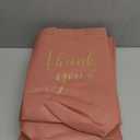 Sweetude 30 Pcs Thank You Gift Bags with Handles Bulk Reusable Goodie Bag Non Woven Foldable Handbag for Christmas Wedding Bridesmaid Gifts(10 x 8 x 4 Inch,Leather Pink)