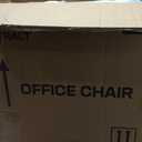 TRALT Office Chair Ergonomic Desk Chair, 330 LBS Home Mesh Office Desk Chairs with Wheels, Comfortable Gaming Chair, High Back Office Chair for Long Hours (White White)