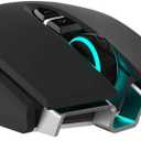 Corsair M65 RGB Elite Wired FPS and MOBA Gaming Mouse Adjustable Weight and Balance Durable Aluminum Frame 18,000 DPI Optical Sensor , Black