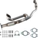 Flex Exhaust Pipe Y Pipe Compatible with 2009-2017 Buick Enclave/Chevrolet Traverse 3.6L, 2009-2010 Saturn Outlook, 2017 GMC Acadia 3.6L