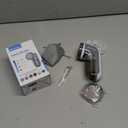 BEAUTURAL Fabric Shaver and Lint Remover, Sweater Defuzzer with 2-Speeds, 2 Replaceable Stainless Steel Blades, Battery Operated, Remove Clothes Fuzz, Lint Balls, Pills, Bobbles Gray