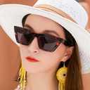 OCCI CHIARI Reading Sunglasses Women UV Protection Outdoor Reader Glasses (Brown, 250), Not Bifocals