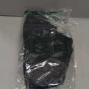 Waterproof Shoe Covers, Reusable & Foldable Rain Boot Shoe Cover with Zipper, Non-Slip, Reflector, Men Women Rain Gear, Black (X-Large)