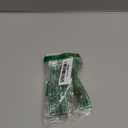 TIESOME 12Pack Sink Overflow Ring Cover, Bathroom Kitchen Sink Basin Trim Overflow Cover Round Hole Insert Drain Cap