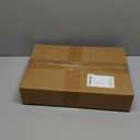 TOPDesign 6-Pack Canvas Tote Bags with an External Pocket, Reusable Grocery Shopping Bags, Top Zipper Closure, Daily Essentials (Red/Natural)