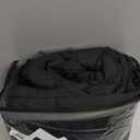 wantdo Women's Plus Size Lightweight Jackets Full-Zip Quilted Warm Jacket with Hood (4X, Black)