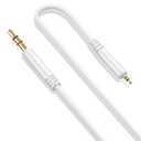 Bose Headphones Replacement Audio Cable Cord, Aux 3.5mm to 2.5mm Wire Compatible with Bose 700 Quietcomfort QC25 25 QC35 QC35II QC45 45 JBL Tune 710BT 660NC 760NC Headphones (No Mic) - White