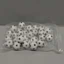 30pcs Bouncy Balls,Soccer Bouncing Balls,High Bouncing Rubber Soccer Ball for Stress Relief,Multi-Item Party Favor Packs,Ball Games,Classroom Prizes,Stocking Stuffers(27mm)