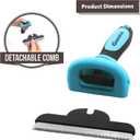 Gonicc PDT- 1001 Professional Pet De Shedding comb Tool Blue