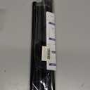 Black Tension Curtain Rod 30 to 64 Inch,Adjustable Curtain Rod,Shower Tension Curtain Rod No Drilling,7/8" Spring Curtain Rods for Windows Closet Doorway Door (Black 1 Pack)