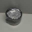 6 Inch 8 Feet Dryer Vent Hose,Flexible Insulated Air Ducting,Vent Hose PVC Aluminum Foil with 2 Clamps for HVAC Ventilation(Black)