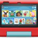 Kid-Proof Case for Fire 7 tablet | Only compatible with 12th generation tablet (2022 release), for ages 3–7, Red