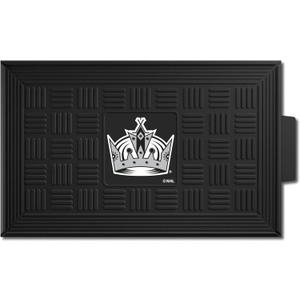 FANMATS NHL Unisex-Adult Medallion Door Mat (1'8" x 2'7" (Rectangular), Black)