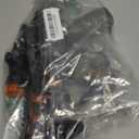 Light Up Machine Gun Toys with Infrared Ray & Cool Lighting & Fighting Sound & Unique Barrel Telescopic Action, Pretend Play Toy Handguns Party Favor, Gifts for Boys Girls (Batteries Not Included)