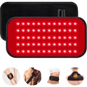 Red Light Therapy Belt, Infrared Light Therapy for Body, Wearable Wrap with Timer for Back Shoulder Waist Muscle Pain Relief, Improve Joint Inflammation, Red Light Therapy for Body (Black)