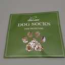 EXPAWLORER Dog Socks for Cold Winter Snow to Prevent Licking Paws, Anti Slip Doggie Booties Grippy Shoes for Hardwood Floors, Boots & Paw Protectors for Small Medium Large Senior Dogs Khaki, M