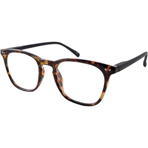 JiSoo Reading Glasses Women 3.5 Stylish Designer Readers 3.5, Womens Reading Glasses 3.5+ with Spring Hinge, Tortoise
