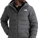 THE NORTH FACE Men's Aconcagua Insulated Hooded Jacket - PFAS Free, Smoked Pearl, Size Large