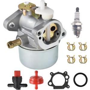 499059 Carburetor for B&S 214661 497586 792253 799869 6.5 6.75 HP Series Engines Compatible with Troy-Bilt 020337 01902 2350 2550 PSI Pressure Washer (simple style)