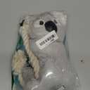 Fringe Studio Squeaker Pet Toy, Koala Bear (289652), Gray X-Large