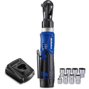 ACDelco ARW1209P G12 Series 12V Li-ion Cordless 3/8 45 ft-lbs. Ratchet Wrench Tool Kit