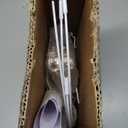 Large Lamp Shades Set of 2, Beige Drum Lampshades 10" Top x 16" Bottom x 10" High (Spider), Natural Linen Lampshades Replacement for Table Lamps, Floor Lamps, Harp Holders Included, Easy Assembly