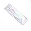 Perfashion Girls Metallic Shirts with Arm Sleeves, Shiny Crop Top for Dancing, Raves, Festivals, Costumes 12-13 Years
