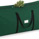 PEULEX 9 Foot Christmas Tree Storage Bag  Extra Large Christmas Tree Storage Container for Artificial Trees up to 9ft, Heavy-Duty 600D Oxford Fabric, Reinforced Handles, Durable Zippers, Green