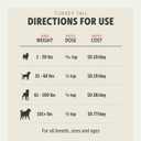 Turkey Tail Mushroom for Dogs - Whole, Organic Mushroom Extract - Over 50% Beta-Glucan - Third Party Tested, Made in The USA - No Grains No Fillers - 60 Day Large Dog Supply