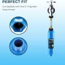 Crystala Garden Hose End Pre-Filter for Swimming Pool, Hot Tubs, Spa, Inflatable Pool, Ponds, Greatly Reduces Bad Taste, Odors, Chlorin and Sediment, up to 8,000 Gallons, 3 Pack