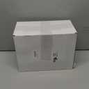 48 Pcs 4 Inch DIY Christmas Ornaments Red Blank Ball Ornament Xmas Plastic Matte Flat Discs Christmas Tree Hanging Ornament Decorations DIY Crafts Painting Drawing Stickers Decals