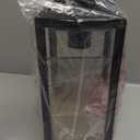 Kalium Porch Wall Lights Outdoor, Waterproof Lanterns with Frame and Clear Glass Shade, Exterior Front Porch Light Matte Black Wall Sconce, Modern Mounted Lighting for Patio Entryway Hallway (1 PACK)