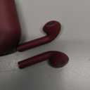 Acoustix AudioBuds+ True Wireless Bluetooth Earbuds with Charge Case - Burgundy
