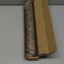 Round Braided Placemats Polyester Cotton 15-inch Round Table Mats for Kitchen Dining Table Non-Slip Table Mats (2, Brown)