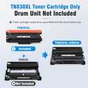 TN830XL Toner Cartridge Compatible Replacement for Brother DCP L2640DW L2647DW HL L2420DW L2460DW L2460DWXL L2465DW L2480DW L2865DW MFC L2820DW L2900DWXL L2980DW (2 Black)