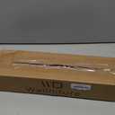 Rustic State Motris Cast Iron Towel Bar with Hammered Effect Texture for Bathroom and Kitchen - Railroad Spike Industrial Design Hand Towel Rail Holder Hanger Rack - Black