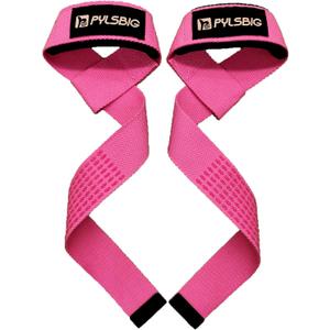 Lifting Straps, wrist straps for weightlifting, workout, Bodybuilding, Powerlifting & Deadlift -With 5mm Neoprene Pads & Anti-Slip Silicone -Extra Wrist Support for Weight lifting Men & Women
