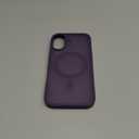 Miracase Magnetic Series for iPhone 16 Case [Compatible with MagSafe] Military-Grade Protection, Anti-Fingerprint, Slim Phone Case for iPhone 16 6.1 inch - Deep Purple