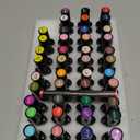 MEFA 60 Pcs Gel Nail Polish Kit with U V Light, 32 Colors Classic Popular Nail Kit Soak Off Nail Polish Gel Set with Base Matte/Glossy Top Coat Nail Art Decorations Manicure Tools DIY Gifts (1-A Gladiolus All Seasons)